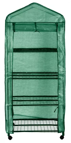 NEO Növényház, 69x69x160cm, PE fólia, fémszerkezet (15-903)