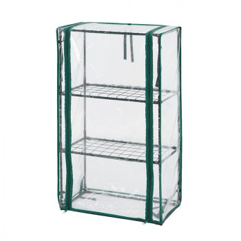   NEO Növényház 46 x 24 x 80 cm, PVC fólia, fémszerkezet (15-910)