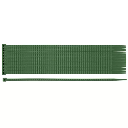 NEO Kerti kötegelő, gyorskötöző 3,6x200mm, 50db, zöld (15-975)