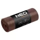 NEO Szemeteszsák 120l, 70x110cm, barna, erősített, vastagság:35mic, 10db (15-994)