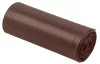 NEO Szemeteszsák 120l, 70x110cm, barna, erősített, vastagság:35mic, 10db (15-994)