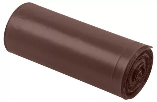 NEO Szemeteszsák 200l, 90x120cm, barna, erősített, vastagság:40mic, 10db (15-995)