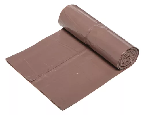 NEO Szemeteszsák 200l, 90x120cm, barna, erősített, vastagság:40mic, 10db (15-995)