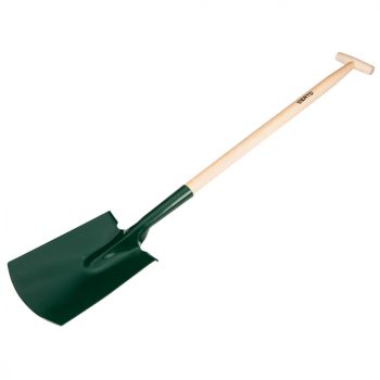   VERTO Ásólapát, T markolattal, fa nyéllel, American (15G026)