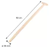 VERTO Ásónyél, bükkfa, T fogantyús, 38mm/90cm (15G061)