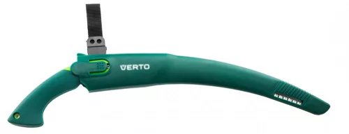 VERTO Ágvágó fűrész, fűrészlap: 350mm, 7 TPI, övre csatolható védőtokkal (15G101)
