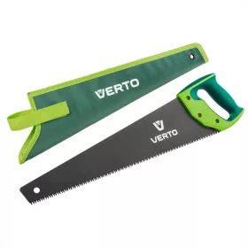   VERTO Kézifűrész 450mm, teflon bevonat, védőtokkal (15G102)