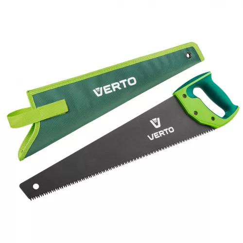 VERTO Kézifűrész 450mm, teflon bevonat, védőtokkal (15G102)