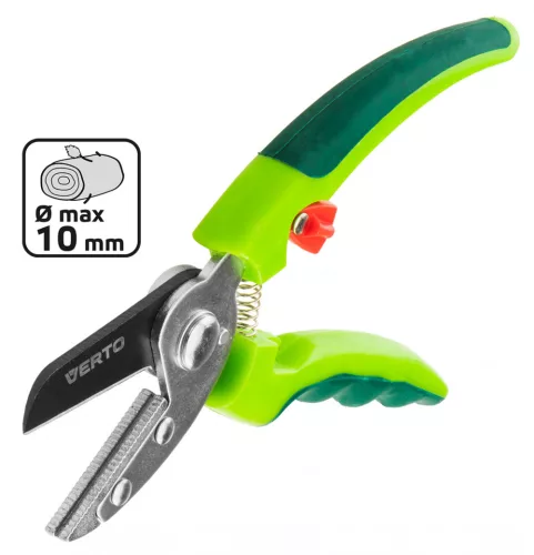 VERTO METSZŐOLLÓ, RÁVÁGÓ 190mm, penge:41mm, VÁGÓKAPACITÁS: 10mm, teflon bevonat (15G201)