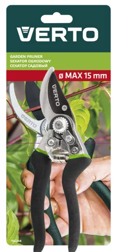 VERTO METSZŐOLLÓ MELLÉVÁGÓ 220mm, penge:56mm, VÁGÓKAPACITÁS:15mm, teflon bevonat (15G204)