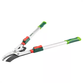   VERTO Ágvágó, teleszkópos, áttételes, rávágó, alumínium nyél, 670mm, vágókapacitás: 45mm (15G259)