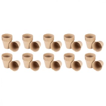   VERTO Palántázó doboz, papír, 8x8x7,8cm, 60 db/cs (15G463)