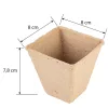 VERTO Palántázó doboz, papír, 8x8x7,8cm, 18 db/cs (15G464)