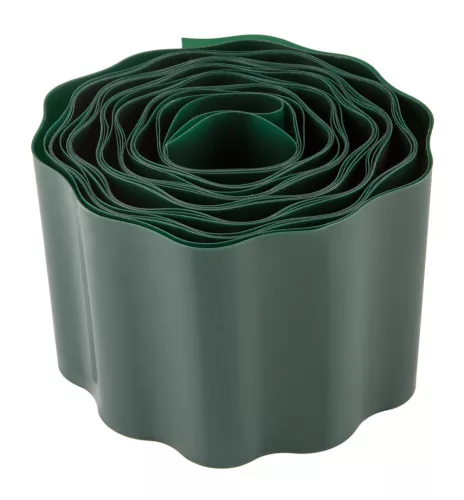VERTO ÁGYÁSSZEGÉLY 10CM, 9m, zöld (15G510)