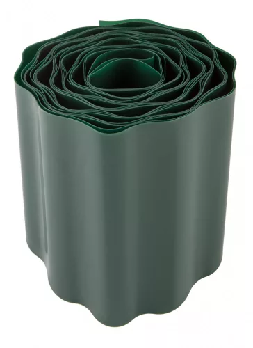 VERTO ÁGYÁSSZEGÉLY 15CM, 9m, zöld (15G511)