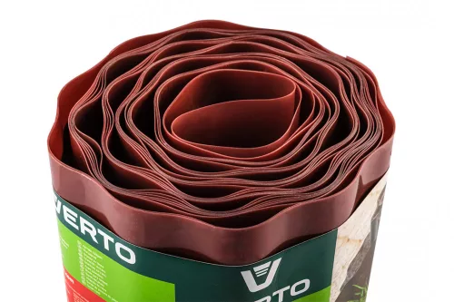 VERTO Ágyásszegély 20 cm 9m, barna (15G515)