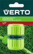 VERTO Tömlőtoldó csatlakozó 1/2" (15G742)