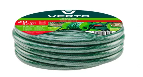 VERTO Locsolótömlő 20 m, 3/4", ECONOMIC, zöld (15G803)
