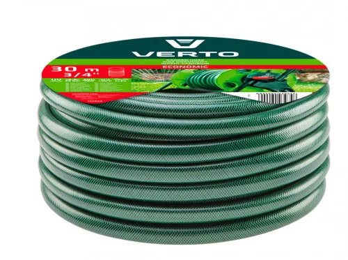 VERTO Locsolótömlő 30 m, 3/4", ECONOMIC, zöld (15G804)