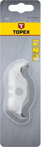 TOPEX Trapézpenge, kampós 5 DB (17B2H5)
