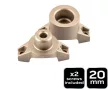 NEO Melegítő toldat, hüvely csőhegesztőhöz 20mm with screws for 21-004 (21-025)