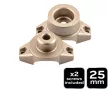 NEO Melegítő toldat, hüvely csőhegesztőhöz 25mm with screws for 21-004 (21-026)