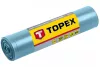 TOPEX Szemetesszák 80 l, Nagy teherbírású, kék, 5 db, méretek:60x90 cm, vastagság: 100 mic, LDPE fólia (23B257)