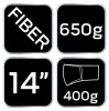 NEO Balta 650g, Fej 400g, üvegszál nyél 14" (27-030)