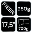 NEO Balta 950g, Fej 700g, üvegszál nyél 17.5" (27-031)