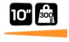 NEO Műanyag fahasító ék 10" (27-203)