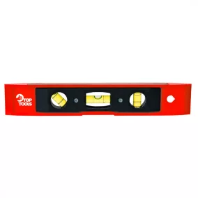   Top Tools Torpedó Vízmérték, 230mm, 3 libella, Mágneses (29C893)