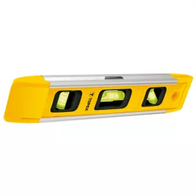   TOPEX Torpedó Vízmérték, alumínium, 230mm, 3 libella, Mágneses (29C894)