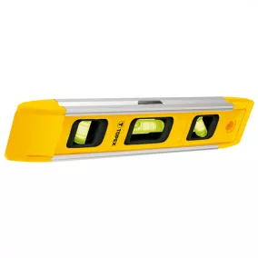   TOPEX Torpedó Vízmérték, alumínium, 230mm, 3 libella, Mágneses (29C894)