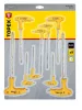 TOPEX Torxkulcs KÉSZLET T NYELŰ 9db (35D968)