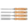 NEO Favéső készlet 6, 12, 18, 24 mm, 4 db-os fa nyéllel (37-800)