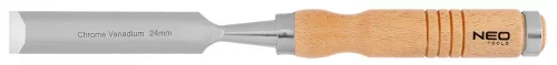 NEO Favéső készlet 6, 12, 18, 24 mm, 4 db-os fa nyéllel (37-800)