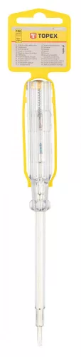 TOPEX Fázisceruza 190mm, 100-250V (39D054)