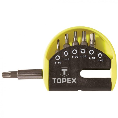 TOPEX Torxbitkészlet 6 Rdb (39D351)