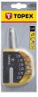 TOPEX Torxbitkészlet 6 Rdb (39D351)