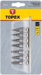 TOPEX Torxbitkészlet 7db,T10-39 (39D378)