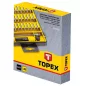 TOPEX Csavarhúzó bitkészlet 31db,PICI (39D555)