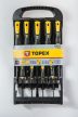 TOPEX Csavarhúzó készlet, 9 db (39D930)