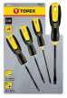 TOPEX Csavarhúzó készlet, 4 db (39D933)