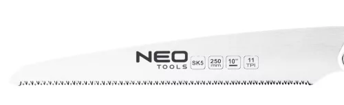 NEO Japán fűrész, fűrészlap:250mm(10") 11 TPI, hegyes, összecsukható (44-611)