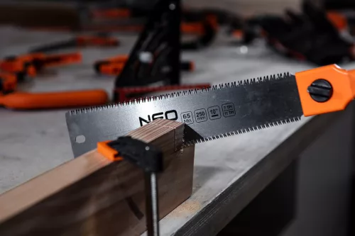 NEO Japán fűrész, kétoldalas, fűrészlap:250mm(10"), 7 és 11 TPI (44-612)