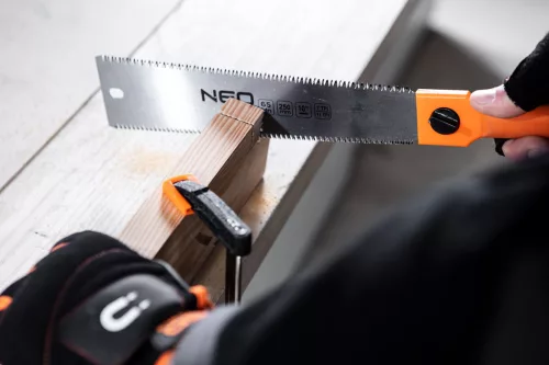 NEO Japán fűrész, kétoldalas, fűrészlap:250mm(10"), 7 és 11 TPI (44-612)