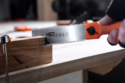 NEO Japán fűrész, kétoldalas, fűrészlap:250mm(10"), 7 és 11 TPI (44-612)