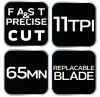 NEO Japán fűrész, fűrészlap:275mm(11"), 11 TPI (44-613)