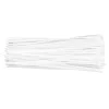 TOPEX KÁBELKÖTEGELŐ, gyorskötöző, 3,6mm x 300mm, fehér, 100db (44E974)
