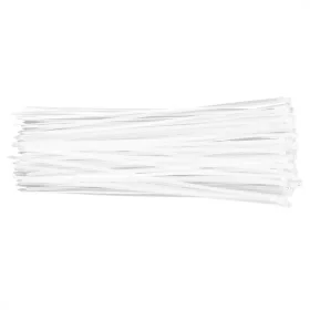   TOPEX KÁBELKÖTEGELŐ, gyorskötöző, 3,6mm x 300mm, fehér, 100db (44E974)